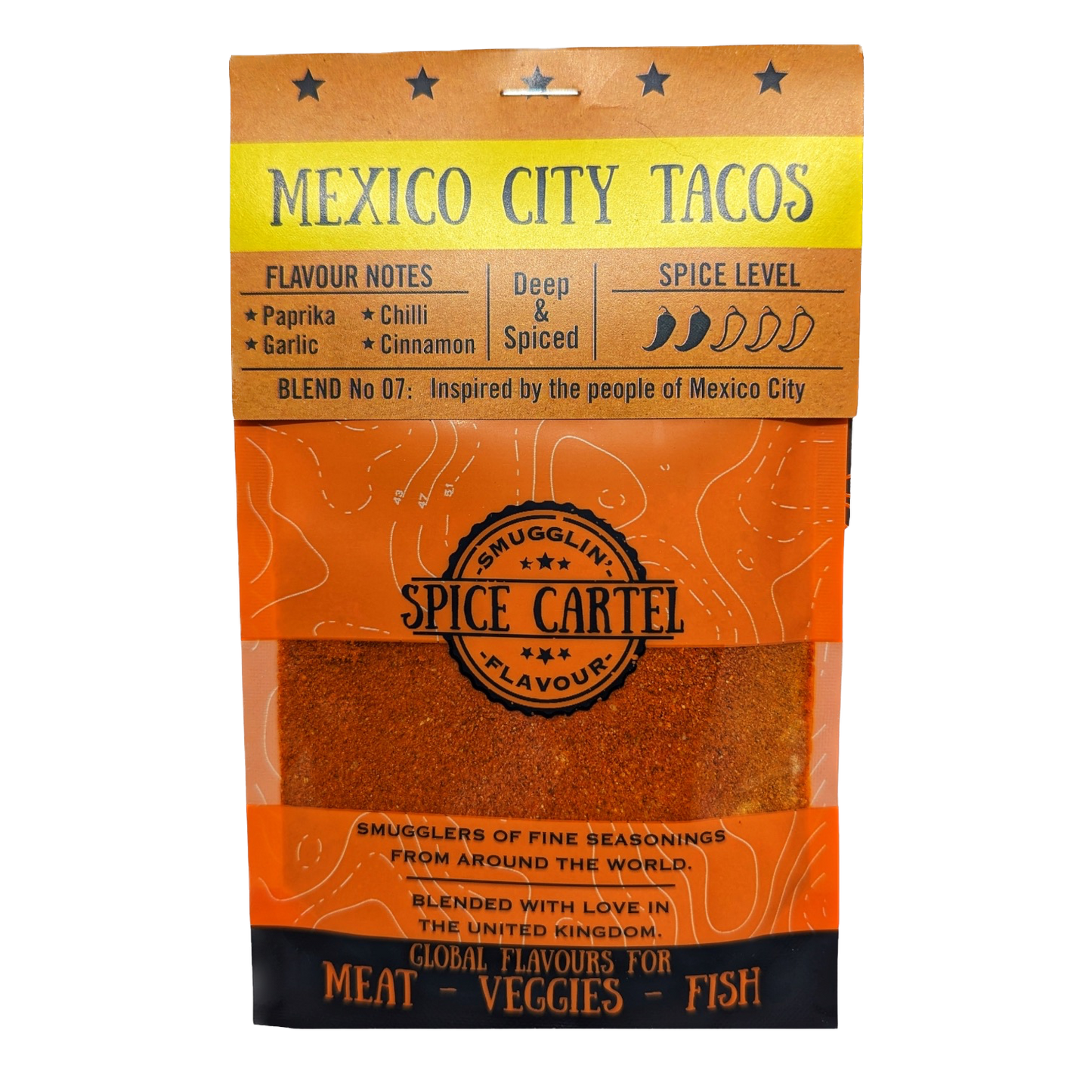 Spice Cartel's Mexico City Tacos 35g Resealable Pouch-0