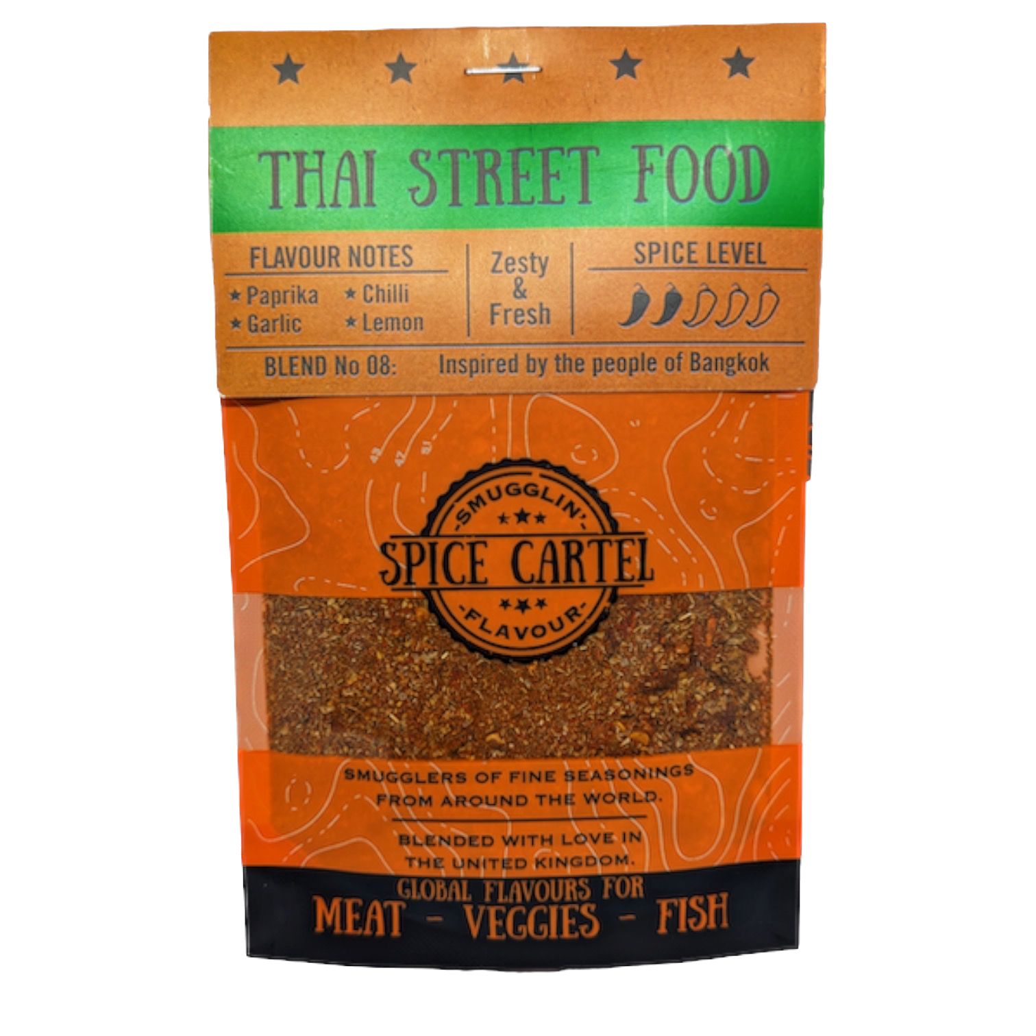 Spice Cartel's Thai Street Food 35g Resealable Pouch-0