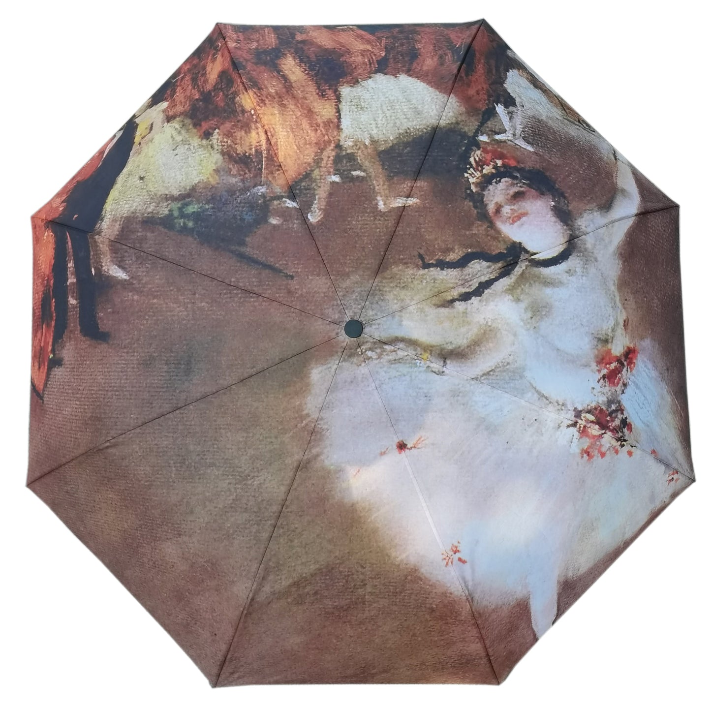 E Degas The Star - Art Folding Umbrella-1