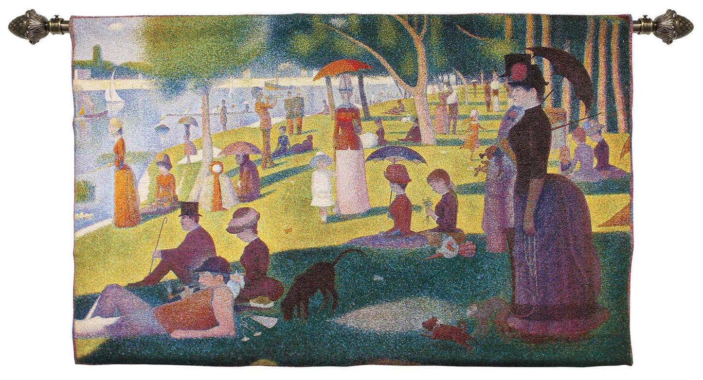 Seurat A Sund La Grande Jat - Wall Hanging 139cm x 90cm (120 rod)-0