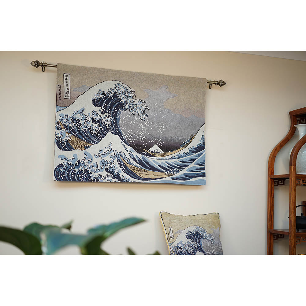 Great Wave off Kanagawa - Wall Hanging 69cm x 100cm (70 rod)-5