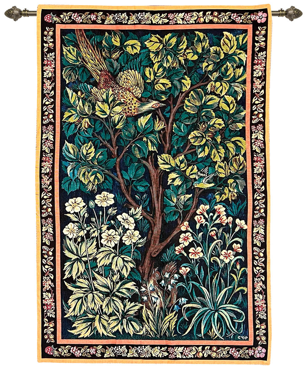 William Morris The Cock & Pheasant - Wall Hanging 91cm x 139cm (70 rod)-0