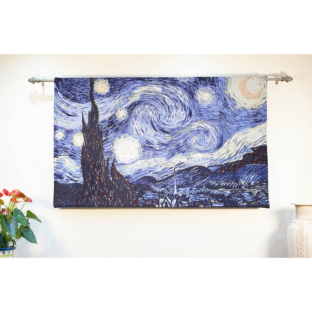 Van Gogh Starry Night - Wall Hanging 120cm x 84cm (120 rod)-5