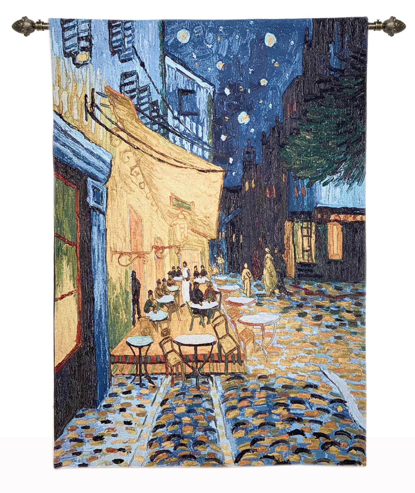 Van Gogh Cafe Terrace - Wall Hanging 100cm x 138cm (70 rod)-0