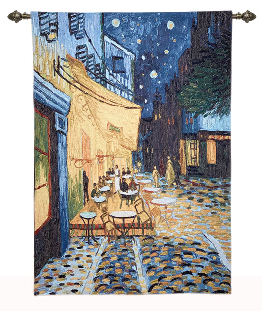 Van Gogh Cafe Terrace - Wall Hanging 100cm x 138cm (70 rod)-0