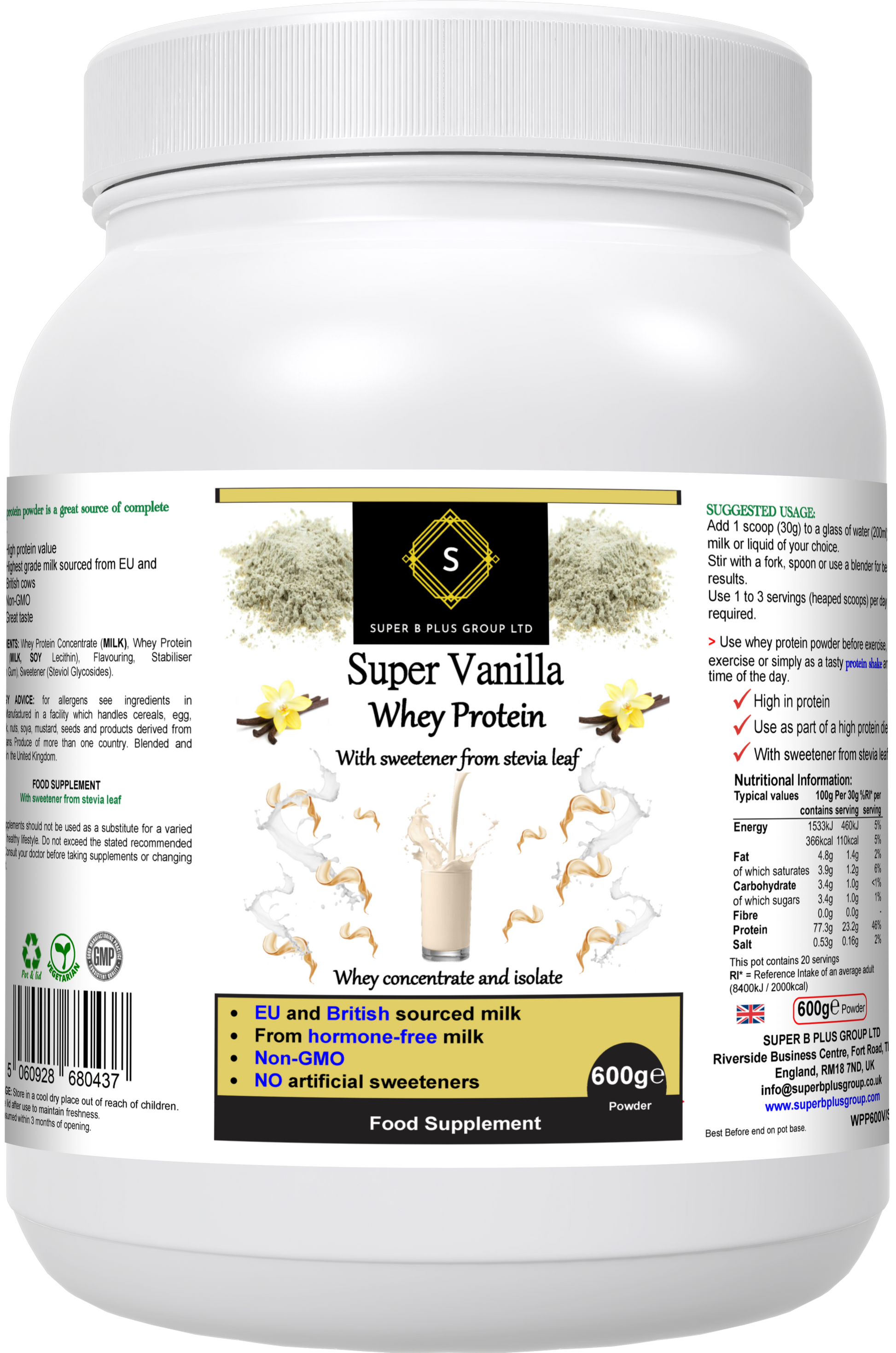 Super Vanilla Whey Protein-0