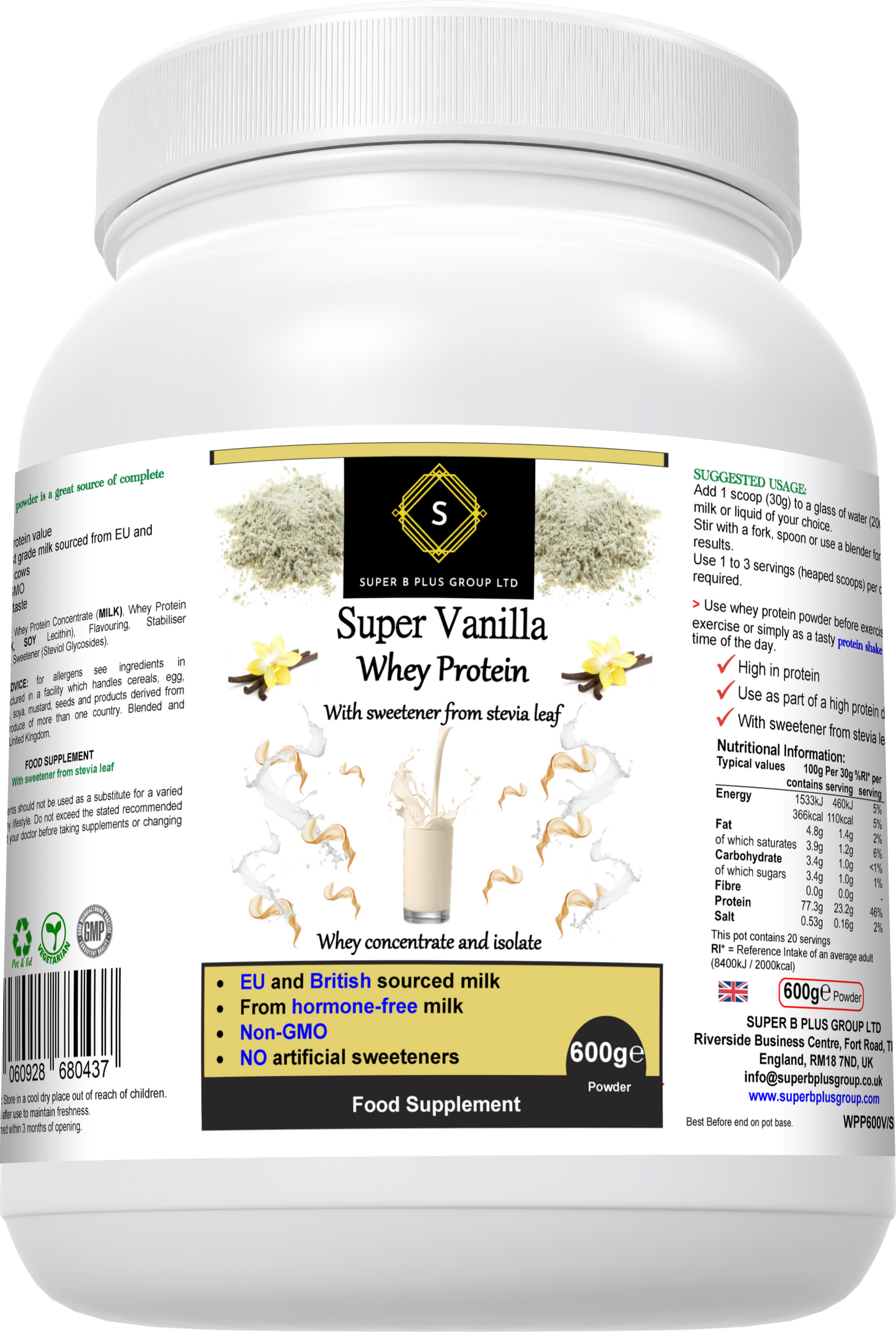 Super Vanilla Whey Protein-3