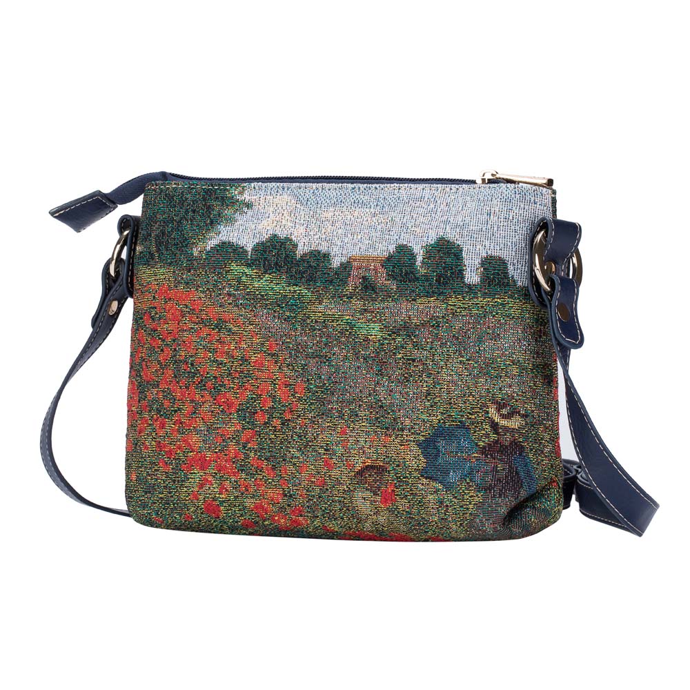 Claude Monet Poppy Field - Cross Body Bag-0