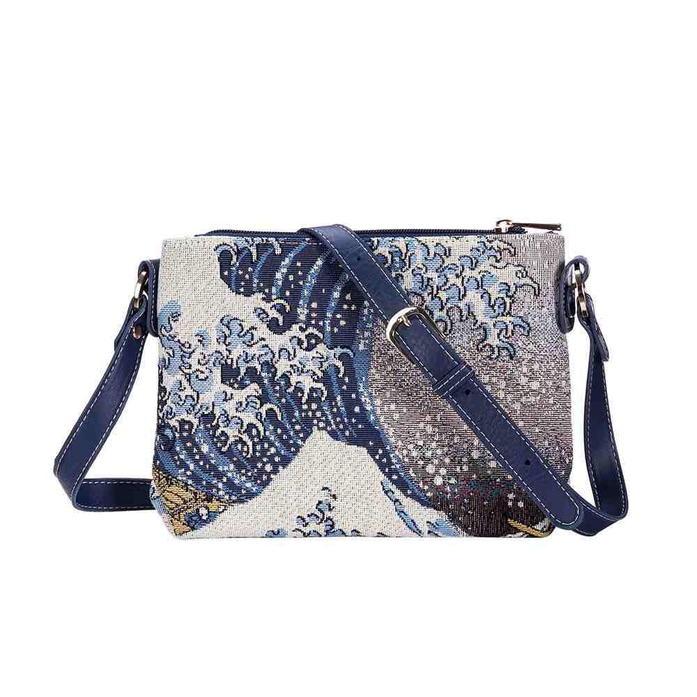 Great Wave off Kanagawa - Cross Body Bag-1