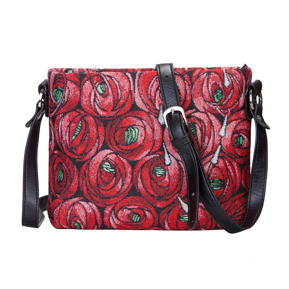 Mackintosh Rose and Teardrop - Cross Body Bag-1