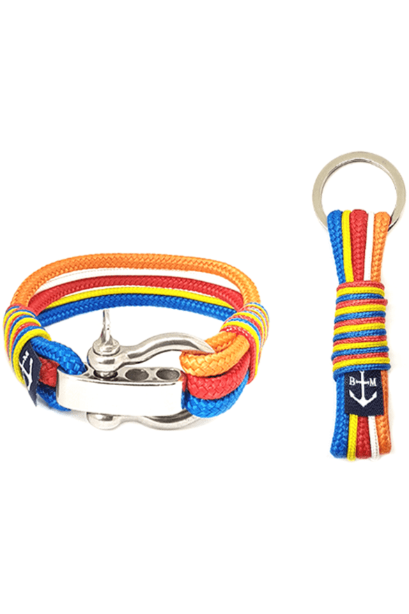 Buddhist Nautical Bracelet and Keychain-0