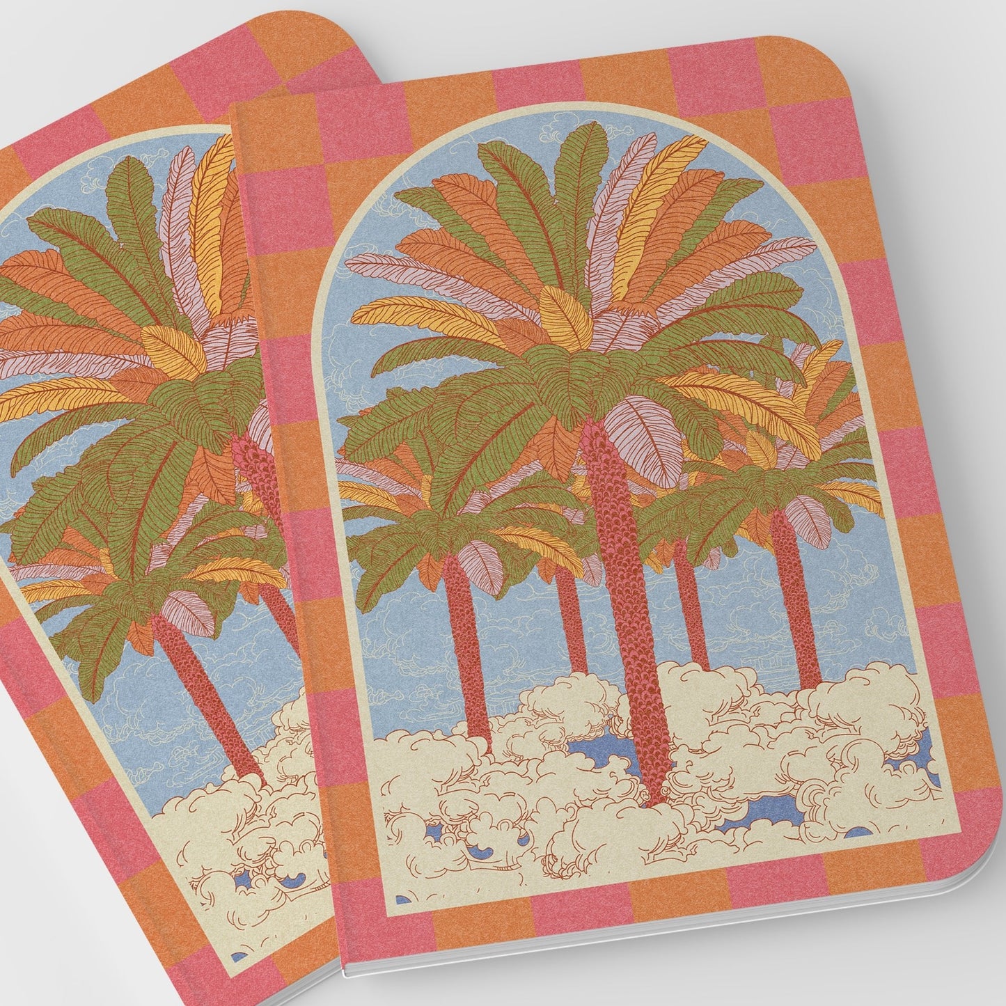 A5 Notebook Made From Recycled Paper | Palm Tree Notebook-1