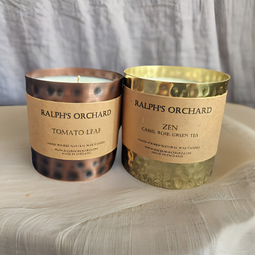 Antique and Gold Tin Scented Candles-0
