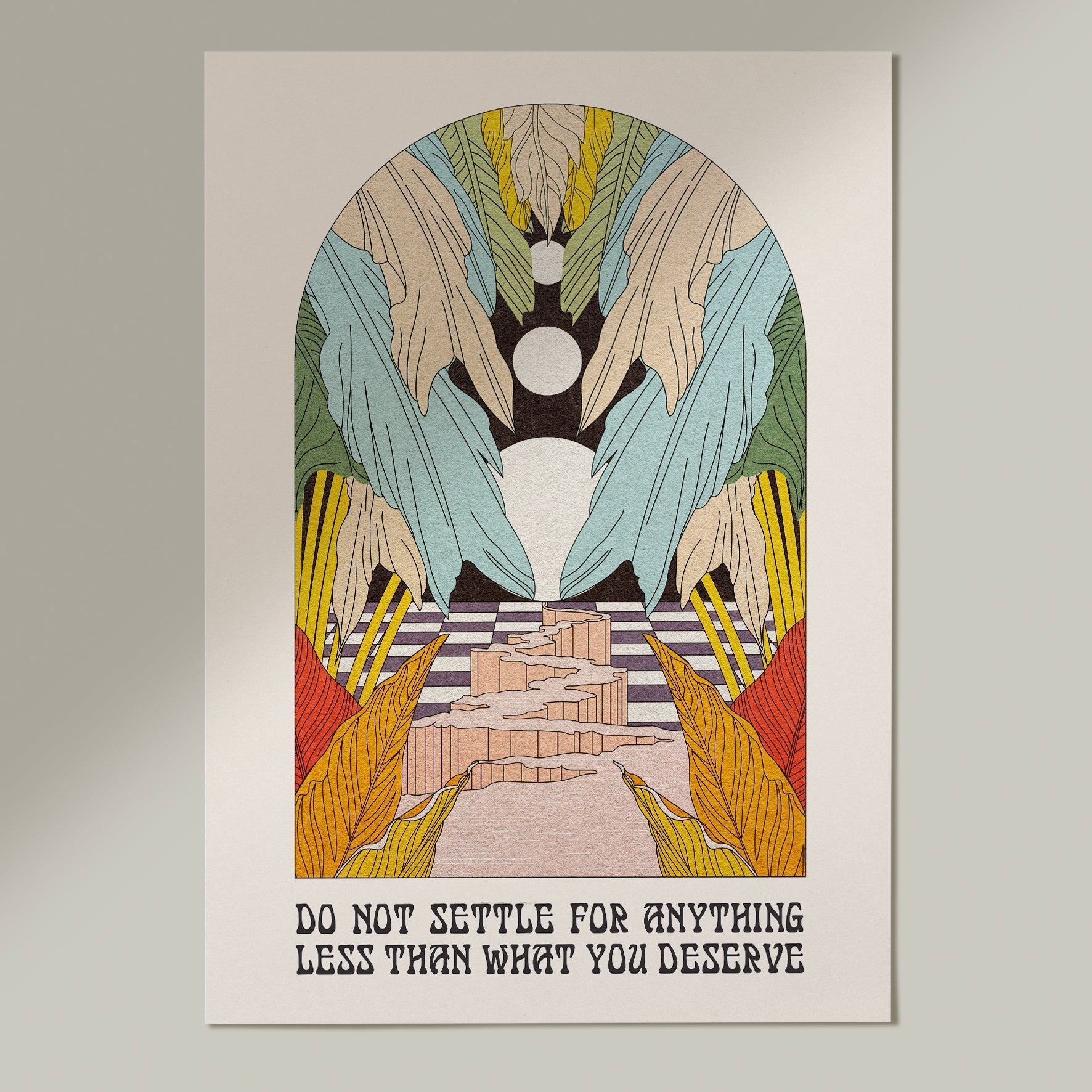 'Don't Settle' Celestial Art Print-3