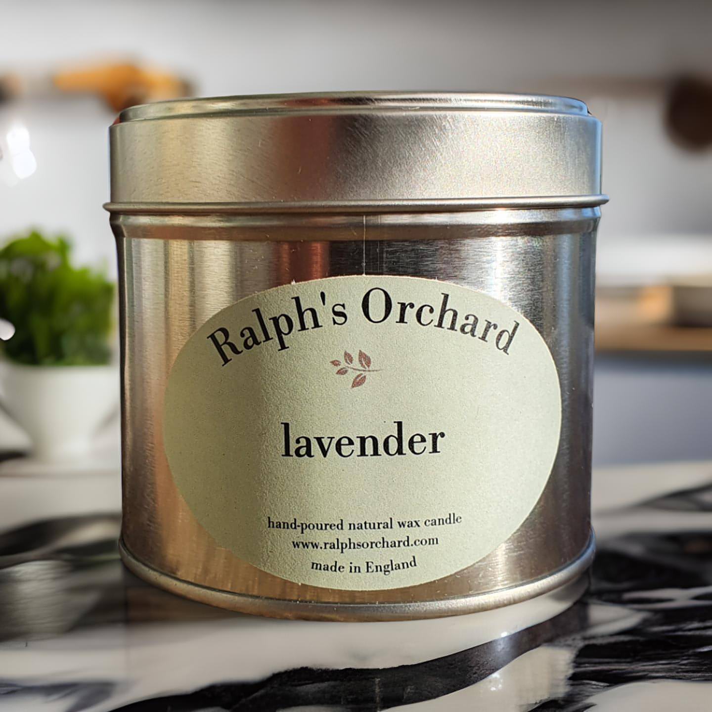 Lavender Essential Oil Candle-2