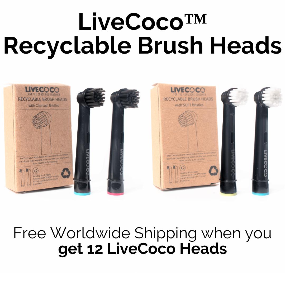 LiveCoco™ Recyclable Toothbrush Heads-0