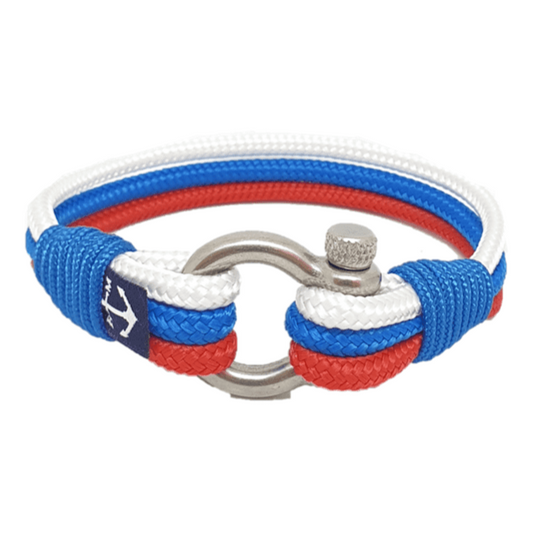 Russian Flag Nautical Bracelet-0