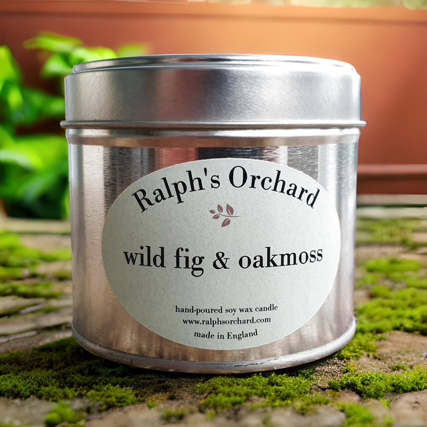 Wild Fig & Oakmoss Scented Candle-0