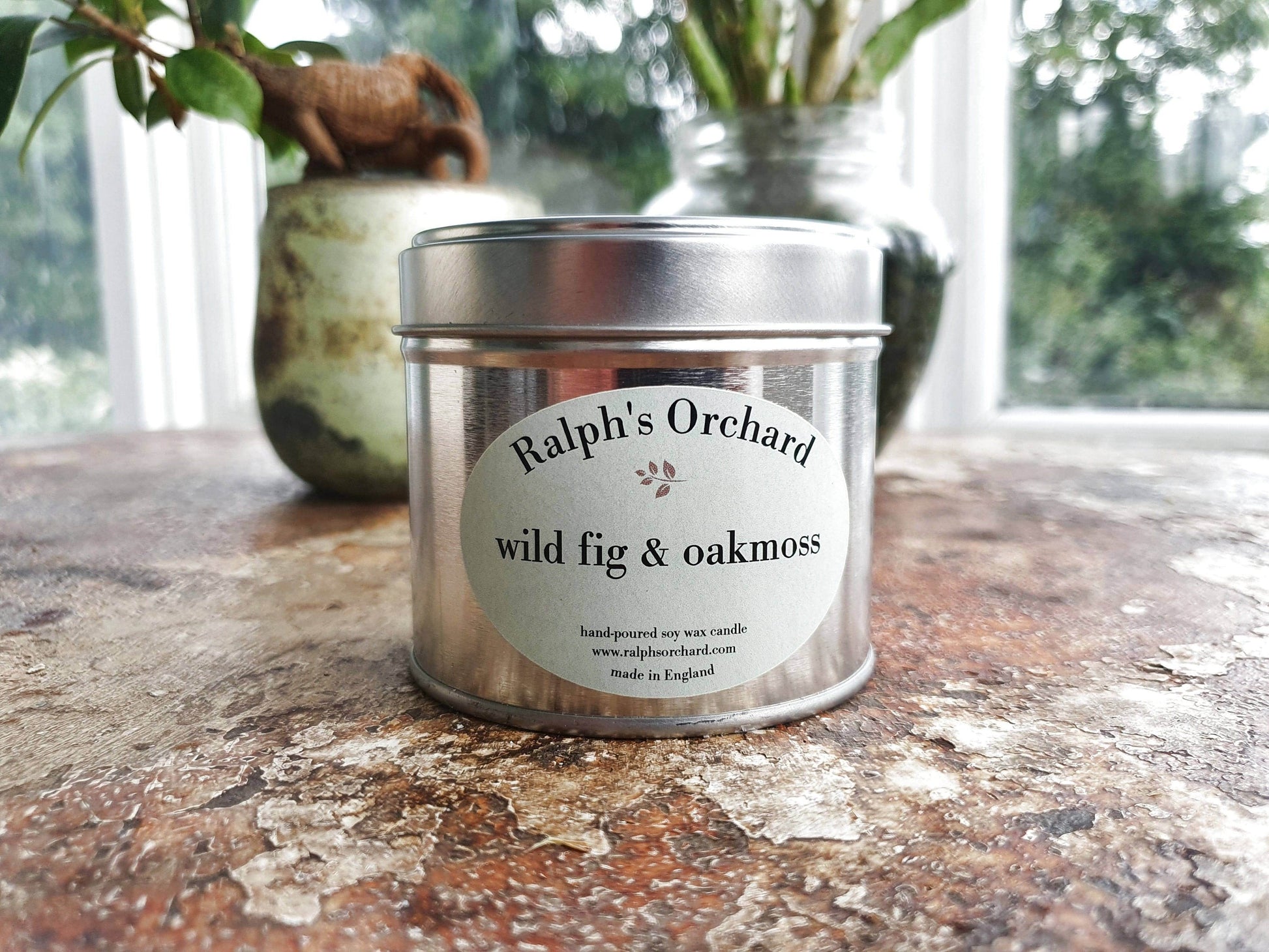 Wild Fig & Oakmoss Scented Candle-7