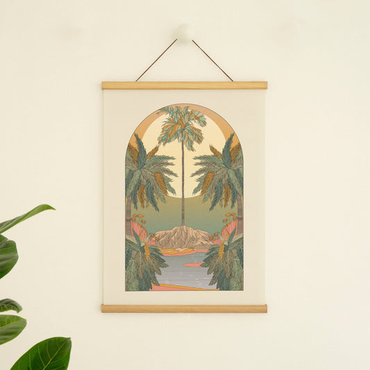 'Palm Island' Art Print-0