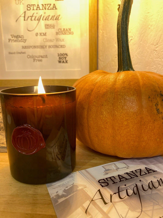Pumpkin spice - Halloween candle-0