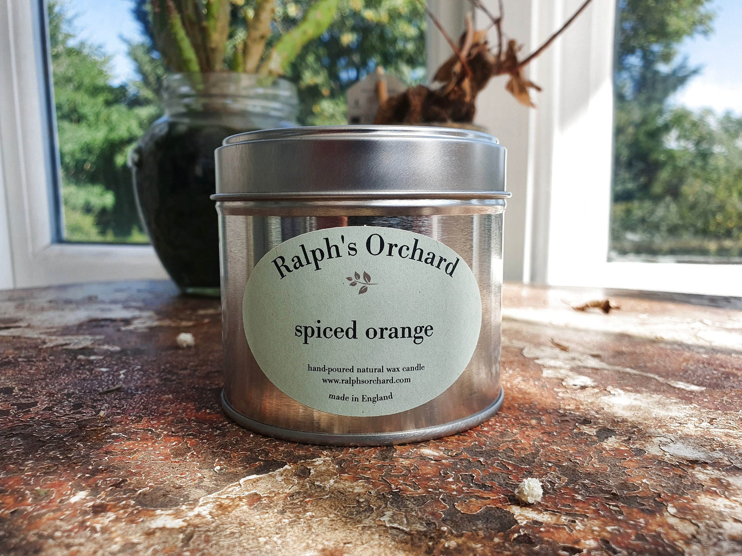 Spiced Orange Scented Candle-2