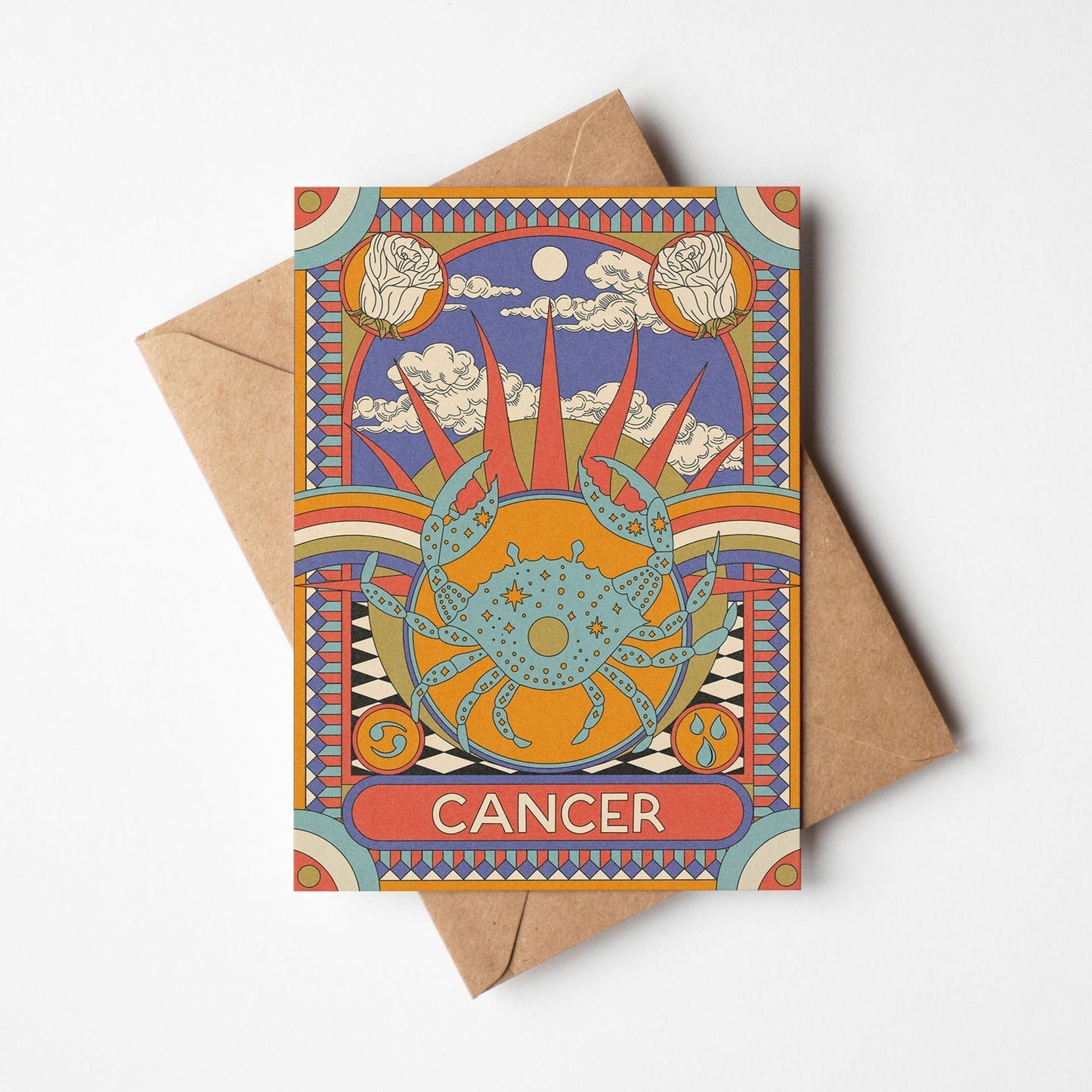 Star Sign Zodiac Horoscope Celestial Greetings Card | Fully Recycled-2