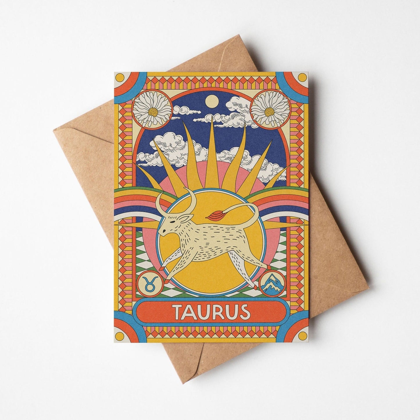 Star Sign Zodiac Horoscope Celestial Greetings Card | Fully Recycled-10