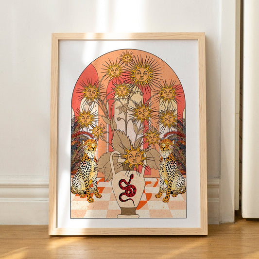 'Sun Flowers' Art Print-0
