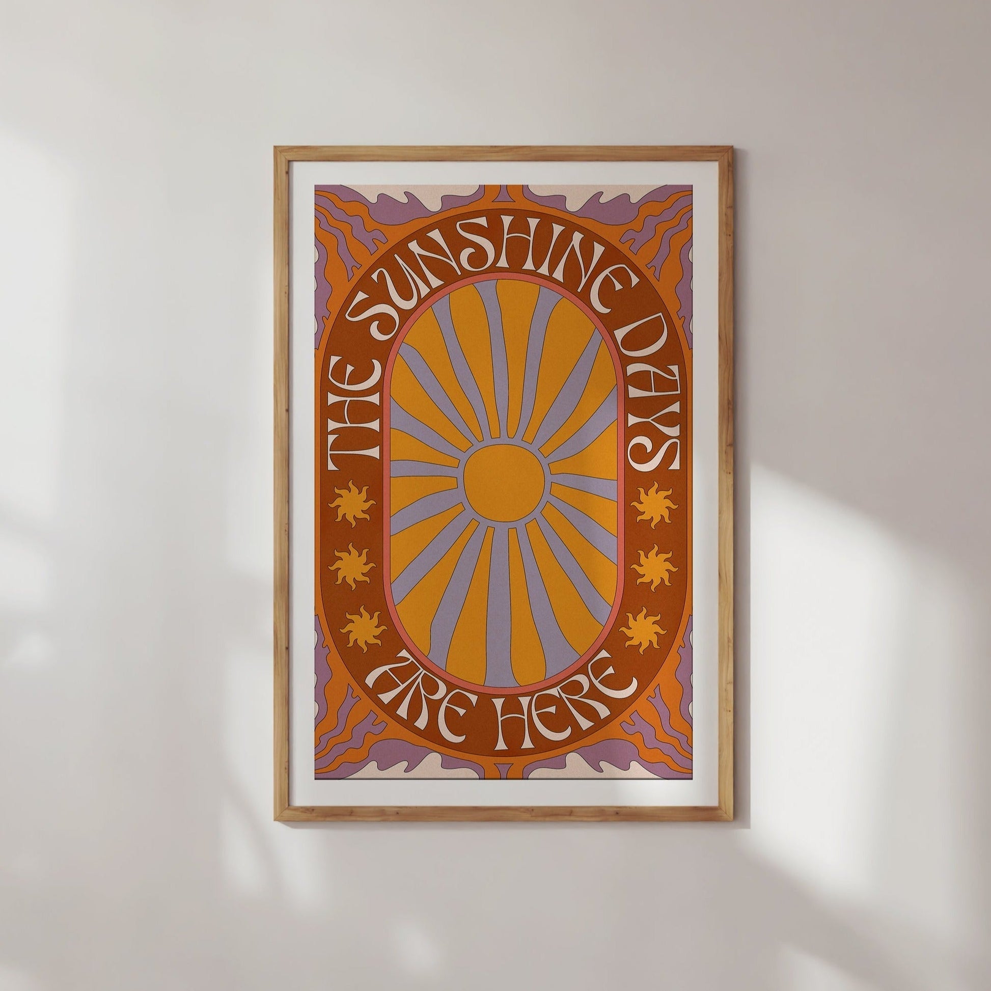 'Sunshine Days' Art Print-1