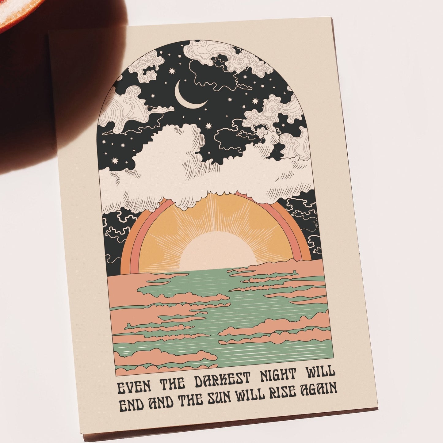 'The Sun Will Rise' Art Print-2