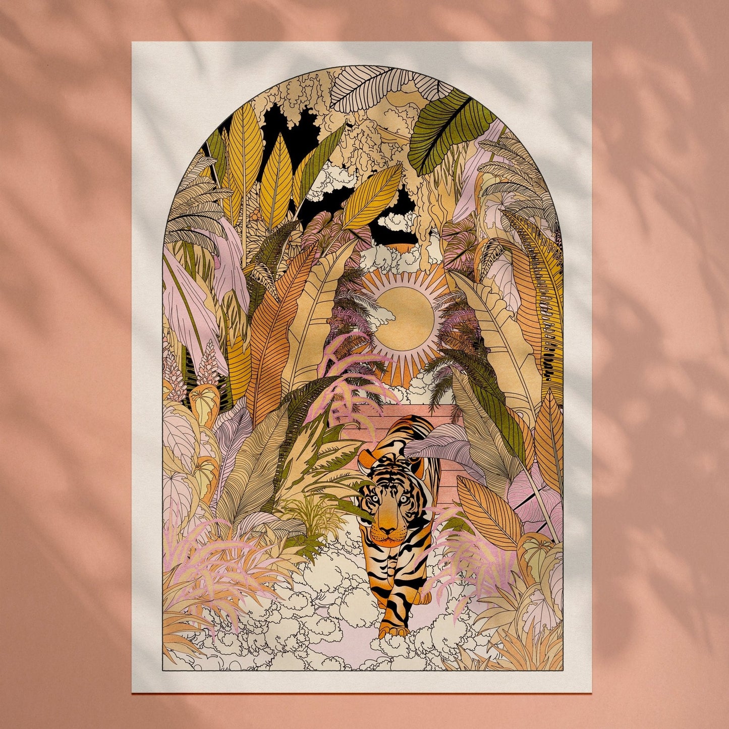 'The Tiger' Art Print-3