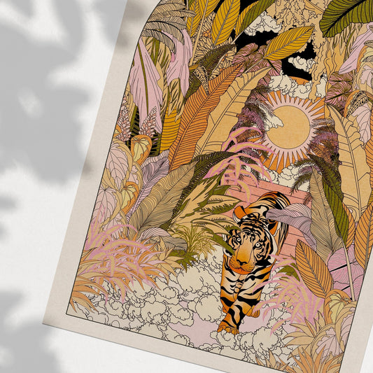 'The Tiger' Art Print-0
