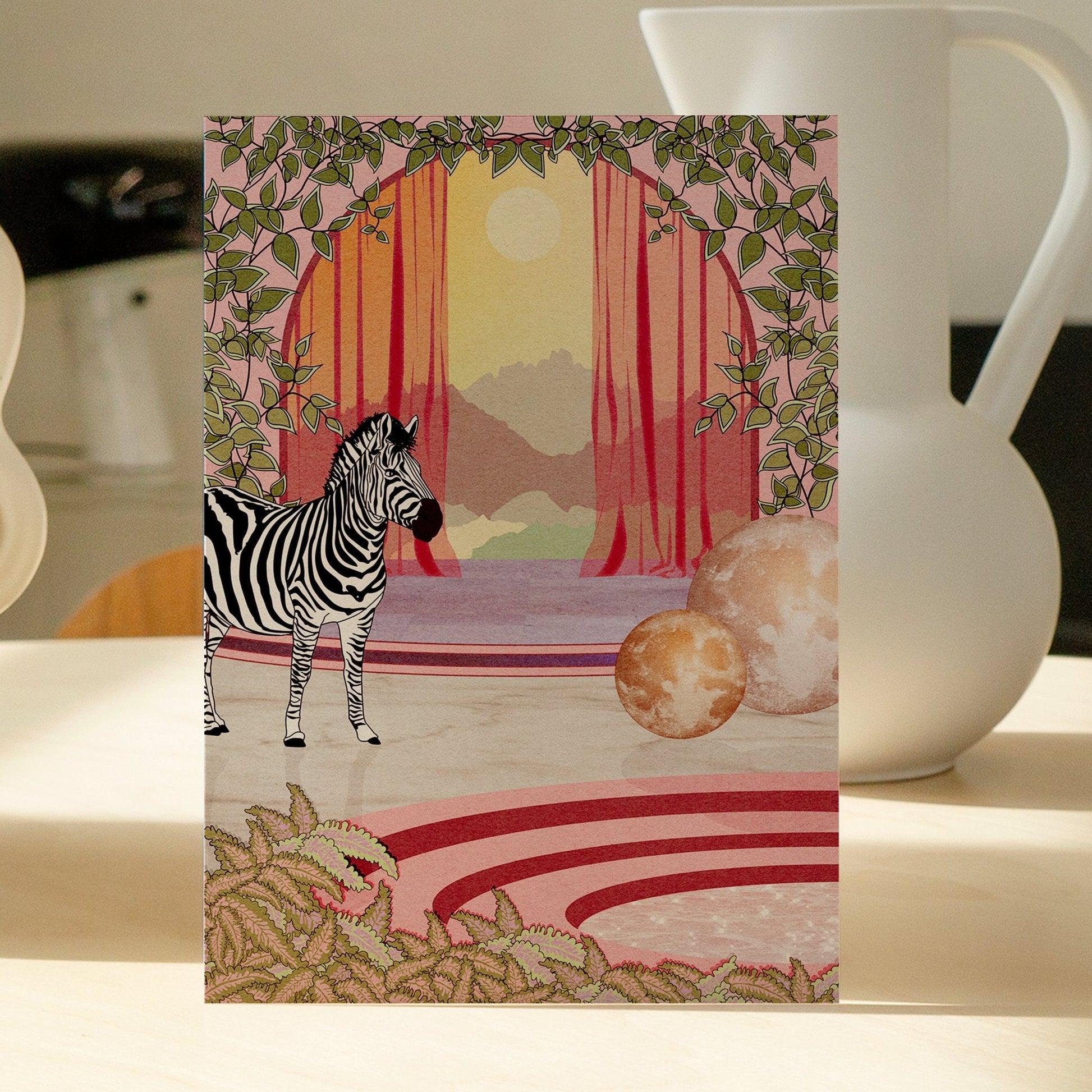 'The Zebra' Art Print-3