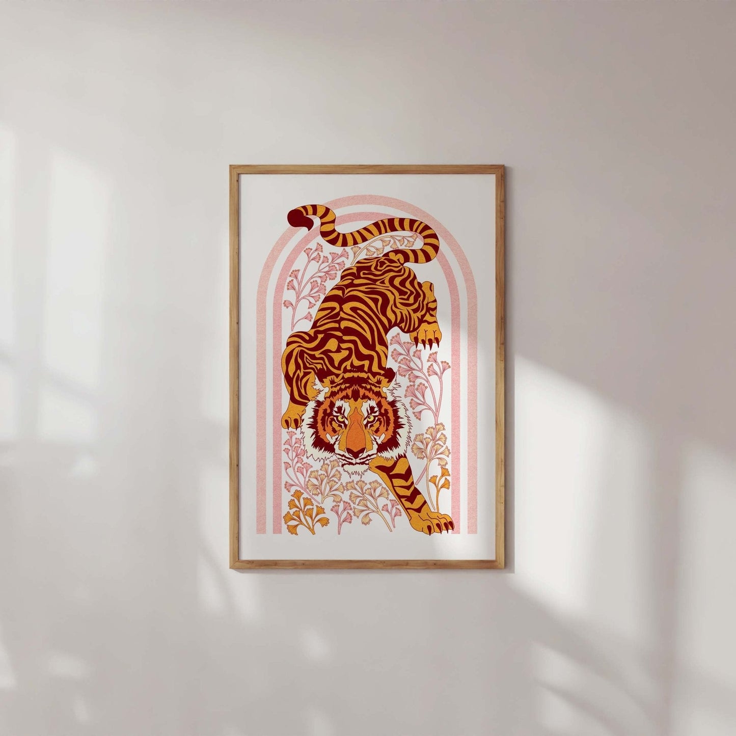 'Tiger, Tiger' Art Print-1