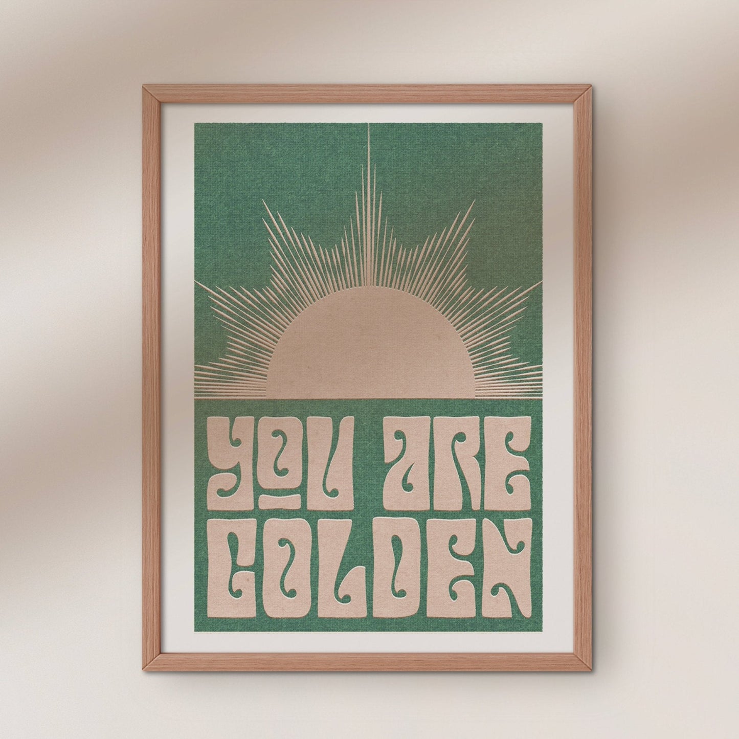 'You Are Golden' Art Print-1